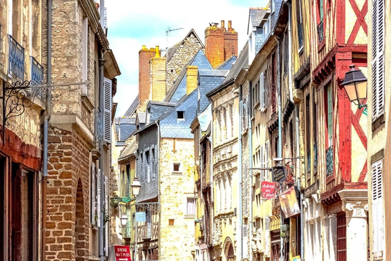 Elegant - Studio Proche Cathedrale Et Au Calme Lägenhet Le Mans Exteriör bild